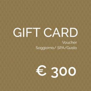 Gift Card Villa Quaranta 300€ voucher regalo benessere